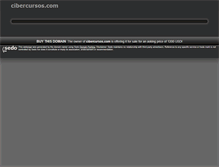 Tablet Screenshot of cibercursos.com